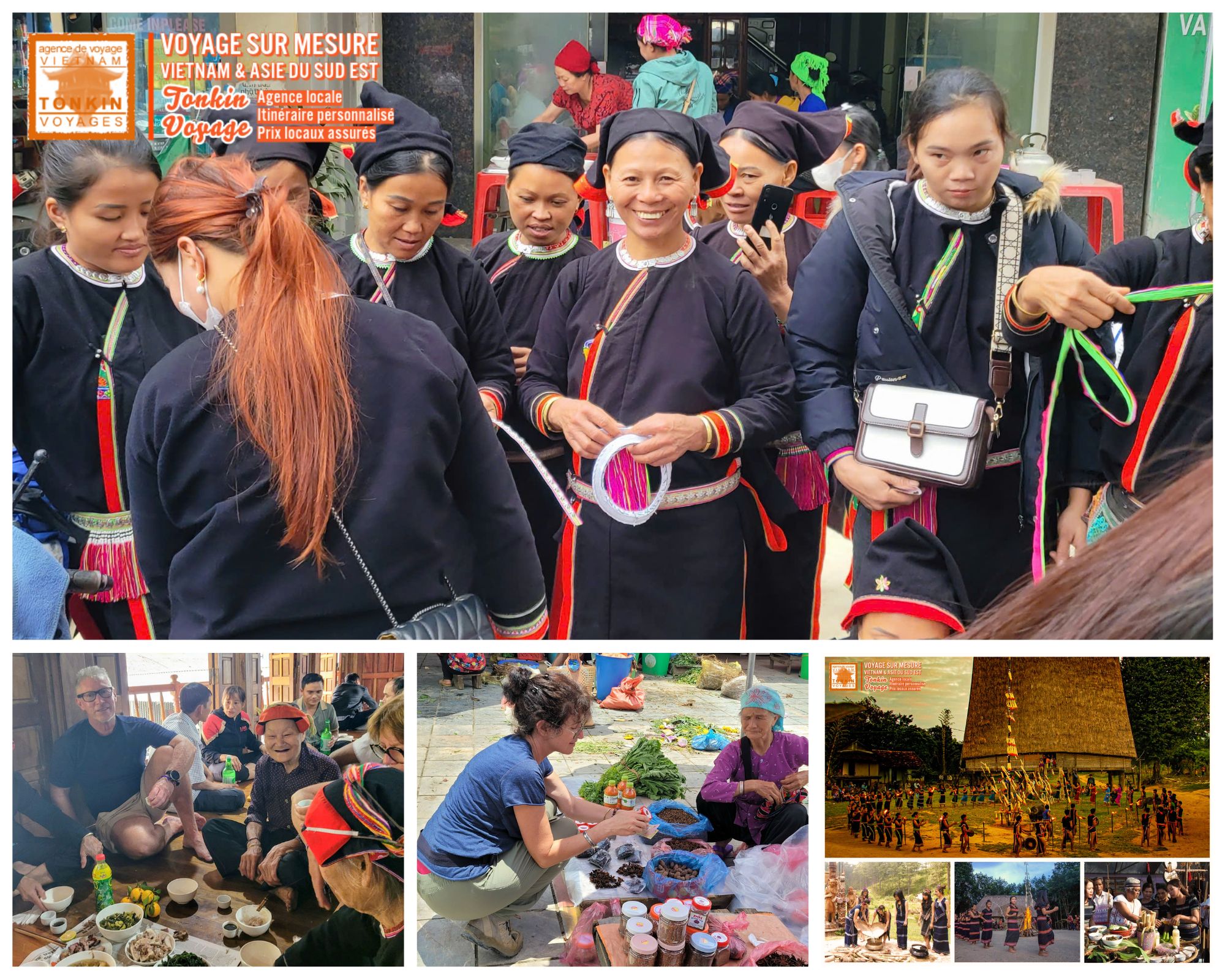 Voyage culturel au Vietnam Explorer les march&eacute;s et communaut&eacute; locales
